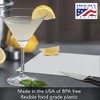 Cut N' Funnel Clear Flexible Plastic Cutting Board Mat, 2