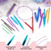 Hobekoee Short Interchangeable Knitting Needles Set