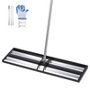 VEVOR Updated Lawn Leveling Rake with Roller, 36" x 10"