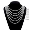 Rajputana S925 Sterling Silver 4mm Thick Cuban Chain for Men