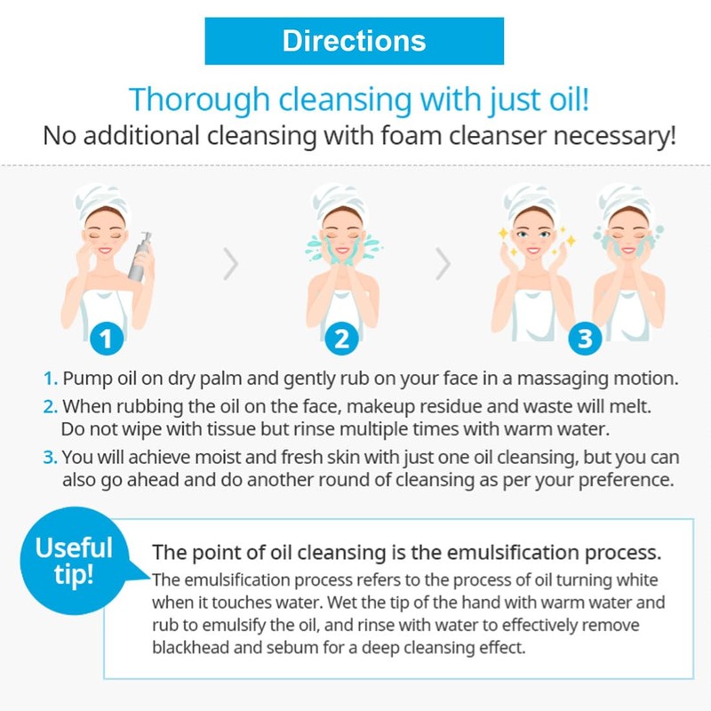 GASHINA STORY Atomy Deep Pure Cleansing Oil 150ml - Blackhead