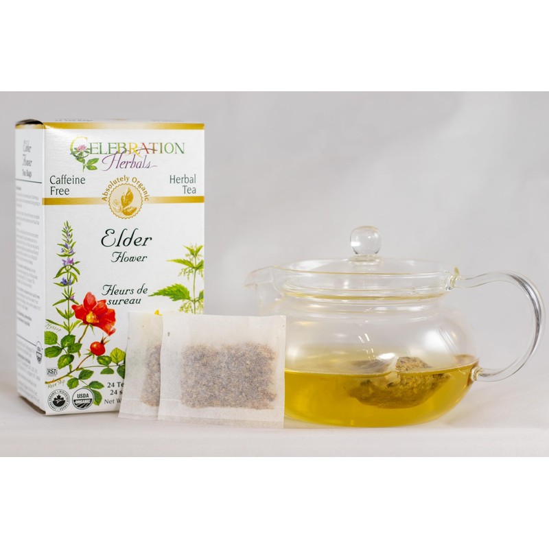 Celebration+Herbals+Organic+Elder+Flower+Tea+Bags+24+Count