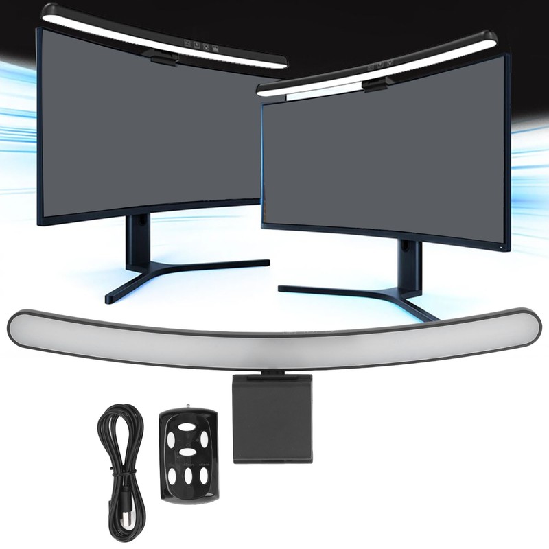 Computer Monitor Light Bar 2950K To 6100K Touch Stepless Dimming
