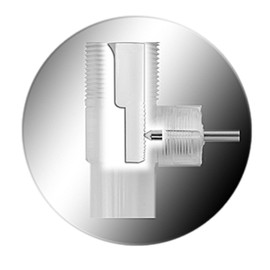 PF WaterWorks PF0324-PB-CH Never Clog Sink/Lavatory ABS ClogFREE Universal Pop-Up Drain Assembly-Easy Remove Magnetic Stopper-Polished Brass (Chrome Body with Overflow)