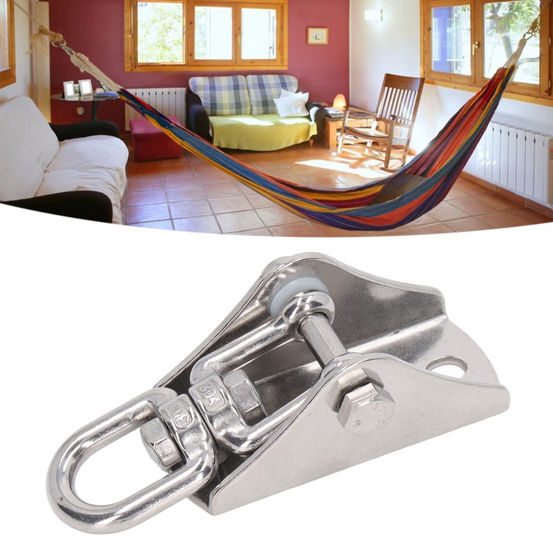 Swing Hanger 360 Degree Rotate Suspension Carabiner Hook Hardware Kit