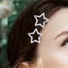 FOMIYES Pinzas Para El Cabello Con Broche De Estrella 10