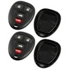 Key Fob Keyless Entry Remote Shell Case & Pad fits