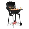 JTDISHI Carbon Grill, Charcoal fire Smoked Barbecue Grill, American Style