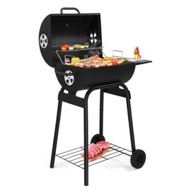 JTDISHI Carbon Grill, Charcoal fire Smoked Barbecue Grill, American Style Barbecue Grill, Suitable for Restaurants, Families, Outdoor Camping