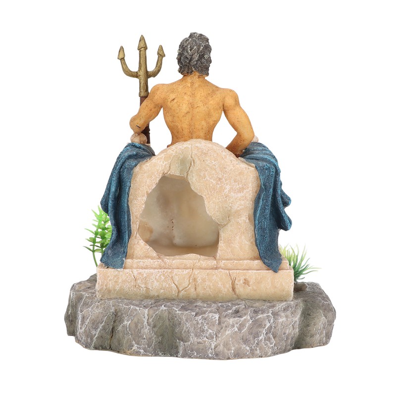 Simulation King Statue Aquarium Decoration Resin Safe Fish Tank Decoration