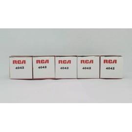 RCA 4042 Tube 5 Tubes RCA Pencil Triode 5675 Air Cooled Tube NOS