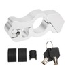 Motorcycle Handlebar Grip Safety Lock AntiThief Decoration Protection Universal for