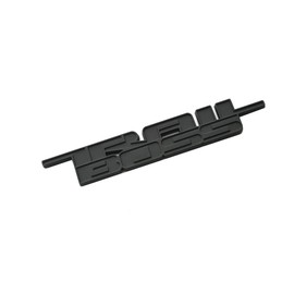 2019-2024 Trail Boss Emblem Car Badge 3D Nameplate Replacement for Silverado 1500 2500 HD (Matte Black)