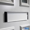 Xfort MailPlate 12" Letterplate White, Premium Draught Proof Postal Letterbox,