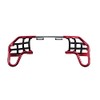 TUSK Comp Series Nerf Bars Red with Black Webbing for