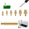 6-Piece Soldering Iron Melting Aid Set, Universal Soldering Iron Tips
