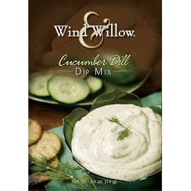 Wind & Willow Cucumber Dill Dip, .84-Ounce Boxes (Pack of 4)