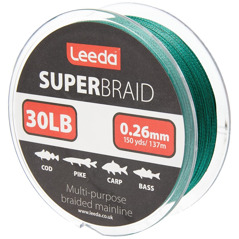 LEEDA Super Braid 137 m, andere, 30 lb