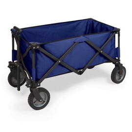 PICNIC TIME ONIVA - Collapsible Adventure Wagon Portable Utility Wagon, Navy, 35.6 x 18.9 x 21.9