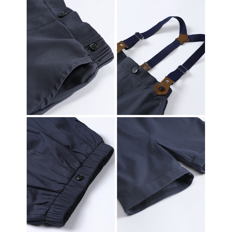 A&J DESIGN - Conjunto de tirantes para bebé y caballero,