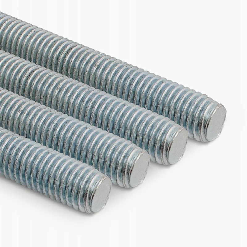 BAUQOO Threaded Rods M12 Certified Made of Steel 8.8 High-Strength