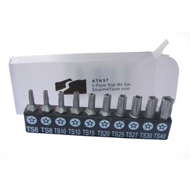 五角形 星型 ビットセット（10ピース）