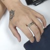 HETICA Pixiu Ring Feng Shui Lucky Ring Adjustable Good luck