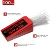 Red Repair Tags (Pack of 100) with Wires Attached
