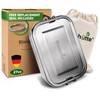 Blockhütte Stainless Steel Lunch Box I 27oz I with free