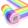 JFA Supplies 8 Rolls Rainbow Masking Tape, 8-Colour Masking Tape