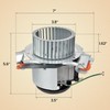 Fuabator HC21ZE123A, J238-150-15215 Draft Inducer Motor Kit Compatible with Jakel,