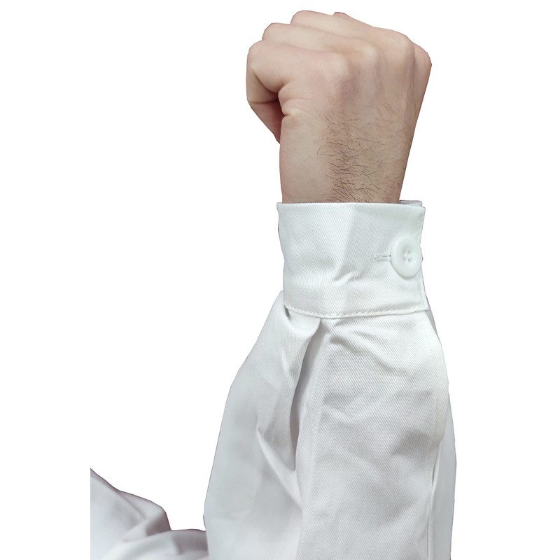 KOKOTT Surgical Dental Technician & Laboratory Coat with Back Closure,