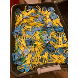 Unbranded LOT OF 10 Universal Bike Handle Bar Holder Mounting Flashlight PHONE CUP WATCH -