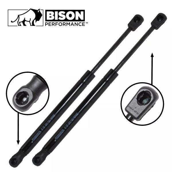 Bison Performance 2pc Set Gas Spring Hood Lift Support For