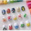 KFMX 12 Plumones Para Uñas De Acrilico Decoración Mano Alzada