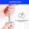 Longivia® Cuticle Scissors Extra Fine 1 mm Stainless Steel Cuticle