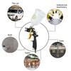 FORNAX Mini HVLP Paint Spray Gun with 0.8mm Nozzle, 250