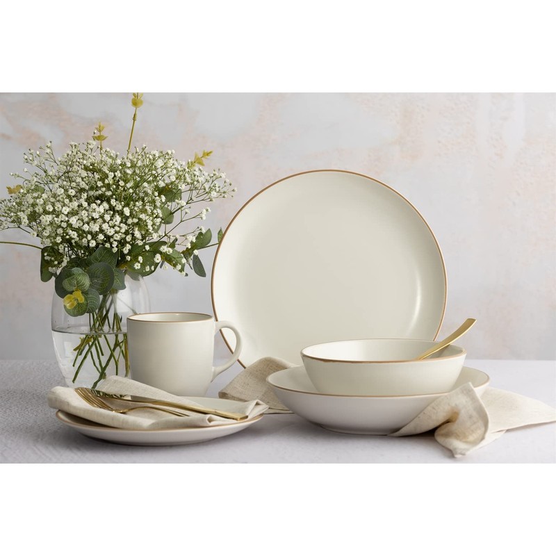 Mason Cash Classic Collection Set of 4 Cream Side Plates