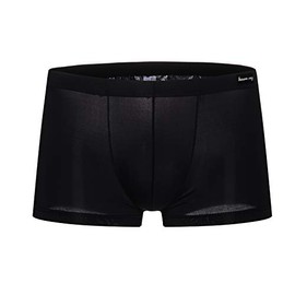 Mens Novelty Breathable Fitted Boxers Shorts Trunks Gift Black