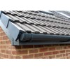 4 x Anthracite Grey Half Round Fascia Gutter Brackets, Freeflow
