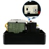 Baomain Magnetic Starter HUEB-16K AC 220V Coil 8.5A-10A-12.5A, 3-Pole Push