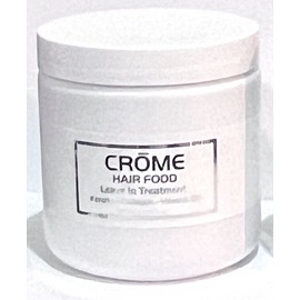CROME Hair Food Leave In Treatment With Keratin & Collagen Vitamin B5 17 oz