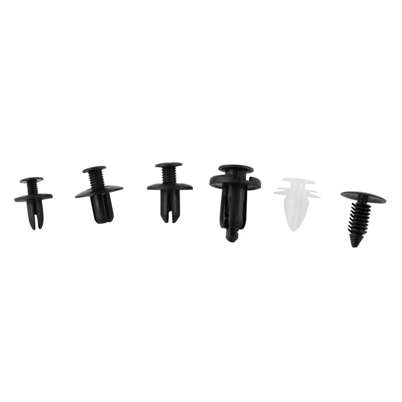 motor_speed 100Pack Universal Rivet Clips Car Retainer Fender Liner Fastener