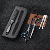 Hairdressing Scissors Thinning Scissors Set, Fcysy Professional 7 Pcs Hair
