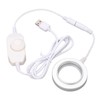LED Ring Light Adjustable for Stereo Microscope Industrial Camera Imaging