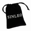 SINLEO Stainless Steel CZ Zirconia Roman Numeral Ring for Women