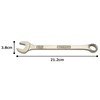 TONE TMS-17 Titanium Tool Combination Spanner, 2 Sides Width 0.7