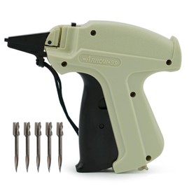 Pokornys - Arrow 9S Standard Labelling Gun - Set with 5 Replacement Needles I Labelling Machine for Attaching Labels and Price Tags to Textiles and Clothing, such as Jeans, Towels, etc.