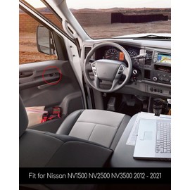 Power Master Window Switch Replace 25401-1PA0C Fit for Nissan NV1500 NV2500 NV3500 2013-2021, Electric Window Switch Lifter for Driver's Left Side