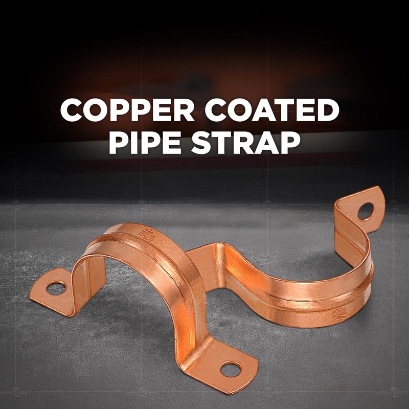 Everflow Supplies TSLN0018 Tube Strap Without Nails for 1/8" Nominal